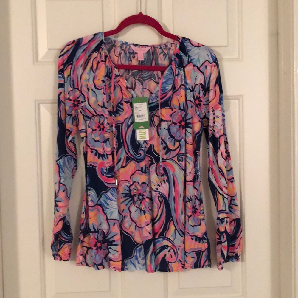 NWT Lilly Pulitzer Willa Top Size Small